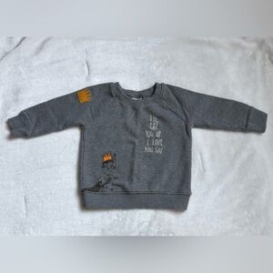 Where The Wild Things Are Sweatshirt with Crown Design